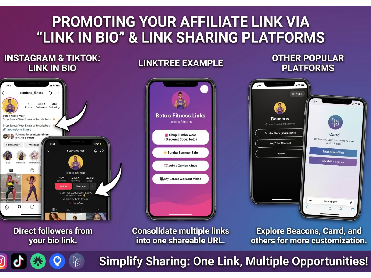 Discount code only — no link required